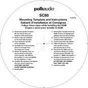 Polk Audio SC80-IPR SC80-IPR Owner's Manual