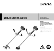 Stihl FS 560 C-EM Product Instruction Manual