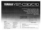 Yamaha YST-C10 YST-C10 OWNERS MANUAL