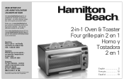 Hamilton Beach 31156G Use and Care Manual