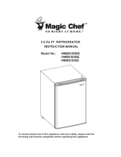 Magic Chef HMBR350BE User Manual