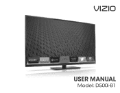 Vizio D500i-B1 User Manual
