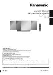 Panasonic SCHC35 SCHC35 User Guide