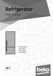 Beko CFG1582 User Manual