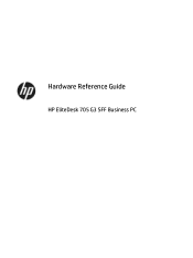 HP EliteDesk 705 G3 Micro Hardware Reference Guide 1