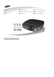 Samsung SP-P400B User Manual (user Manual) (ver.1.0) (Spanish)