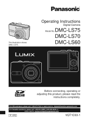 Panasonic DMC-LS75K Digital Still Camera