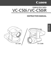 Canon VC-C50i/VC-C50iR Instruction Manual