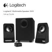 Logitech Z213 Setup Guide