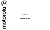Motorola moto e5 go Guia del usuario