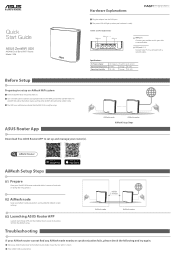 Asus ZenWiFi XD6 SeriesXD6/XD6S 2PK QSG Quick Start Guide