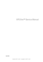 Dell XPS One 20 XPS One Service Manual
