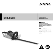 Stihl HSA 66 Instruction Manual