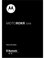 Motorola S305 User Manual
