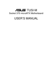 Asus TUSI-M TUSI-M User Manual