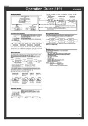 Casio LA11WB-1 Manual