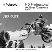 Polaroid XS100 Polaroid XS100 Extreme Sports Action Camera Manual