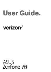 Asus ZenFone AR V570KL Verizon exclusive User Guide