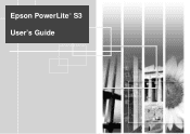 Epson PowerLite S3 User Manual
