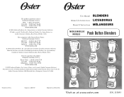Oster 6854 English