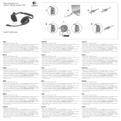 Sinewi Acelerar Shetland Logitech H760 Manual