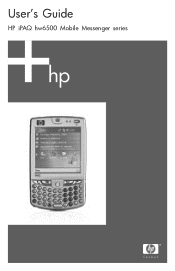 HP iPAQ hw6500 HP iPAQ hw6500 Mobile Messenger Series for the Cingular Network