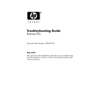 Compaq DC7600 Troubleshooting Guide