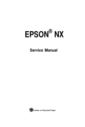 Epson NX User Manual