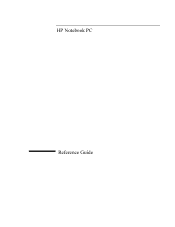HP Pavilion n5420L HP Pavilion Notebook - Reference Guide