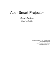 Acer M511 User Manual medial