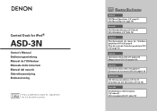 Denon ASD-3N Owners Manual