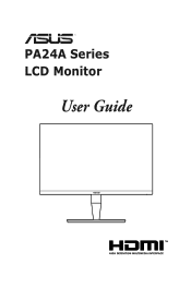 Asus ProArt PA24AC PA24A Series User Guide