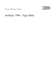 IBM 866631Y Hardware Maintenance Manual
