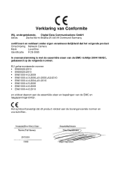 LevelOne FCS-3065 EU Declaration of Conformity