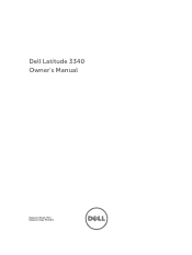Dell Latitude 3340 Dell   Owners Manual