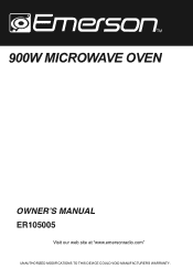 Emerson ER-105005 Owners Manual