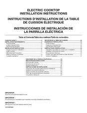 KitchenAid WCE97US6KB Installation Instructions