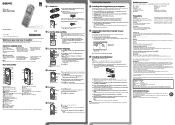 Sony ICD-UX533BLK Quick Start Guide