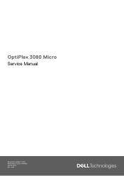 Dell OptiPlex 3080 Micro Service Manual