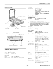 Epson Perfection 636 Product Information Guide