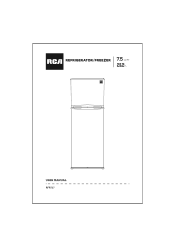 RCA RFR737 English Manual