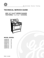 GE JGBP85 Service Guide