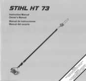Stihl HT 73 Instruction Manual