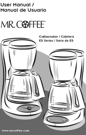 Mr. Coffee ES11 User Manual