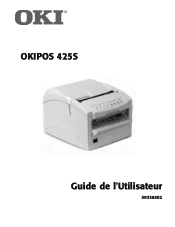 Oki OkiPOS425S OKIPOS 425S Guide de l Utilisateur Fran?ais