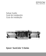 Epson SureColor S50675 Production Edition Setup Guide