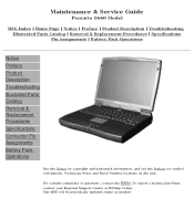 HP Presario 1600 Presario 1660 Series Maintenance and Service Guide