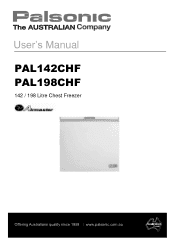 Palsonic pal142chf Owners Manual