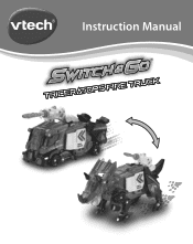 Vtech Switch & Go Triceratops Fire Truck User Manual
