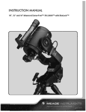 Meade LX600-ACF 12 inch User Manual